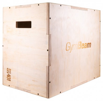 GymBeam Plyometrická bedna PlyoBox Wood 