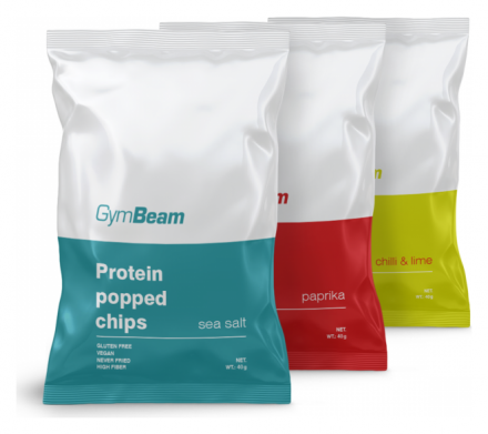 GymBeam Proteinové čipsy 40 g