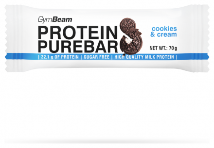 GymBeam Proteinová tyčinka PureBar 12 x 70 g