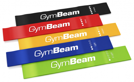 GymBeam Set posilovacích gum Resistance 5 