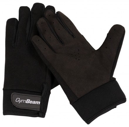 GymBeam Fitness rukavice Full Finger Black 