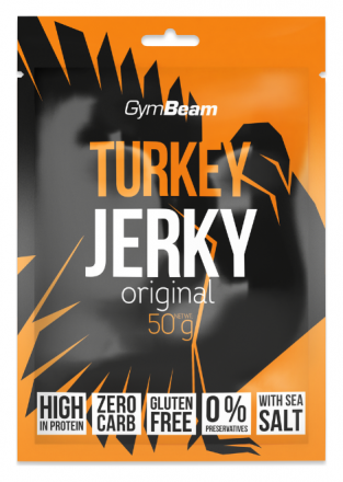 GymBeam Sušené maso Turkey Jerky 50 g