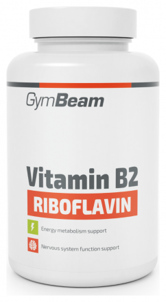 GymBeam Vitamín B2 (Riboflavin) 90 kaps.