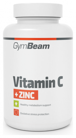 GymBeam Vitamín C + zinek 120 tbl
