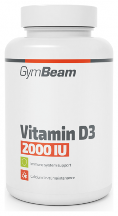 GymBeam Vitamín D3 2000 IU 240 kaps.