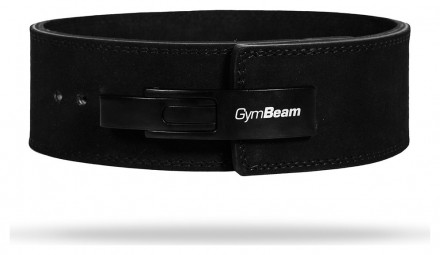 GymBeam Fitness opasek LEVER black 