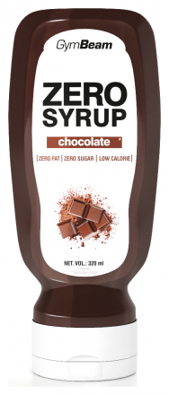 GymBeam ZERO SIRUP čokoláda 320 ml 