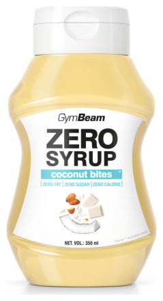 GymBeam ZERO SIRUP coconut bites 350 ml 